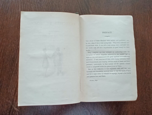Sketches By "Boz" by Charles Dickens 1877 Chapman and Hall Hardcover - Imagen 12 de 17