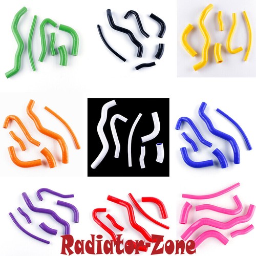 FOR 2002-2015 Suzuki DRZ400 DRZ400S DRZ400SM Silicone Coolant Radiator Hose Kit - Picture 1 of 19