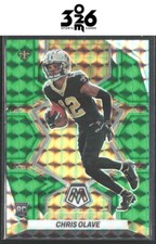 Chris Olave 2022 Panini Mosaic Mosaic Green #277 RC