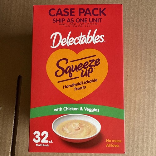 Hartz Delectables Bisque Stews Chowder Lickable Treat Various Flavors - EXP 2026 - Picture 5 of 46