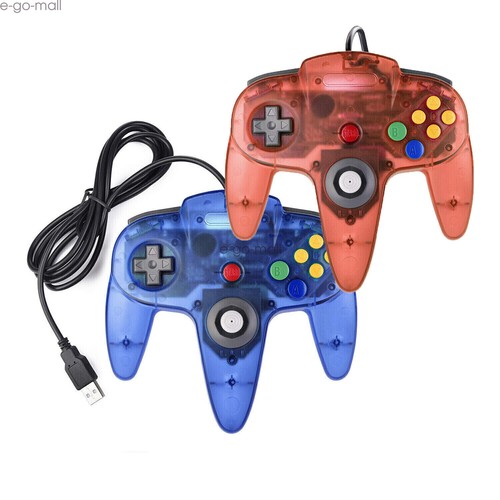 Controlador USB con cable N64 para Windows 11 10 8 PC MAC Linux Raspberry Pi Juegos - Imagen 20 de 75