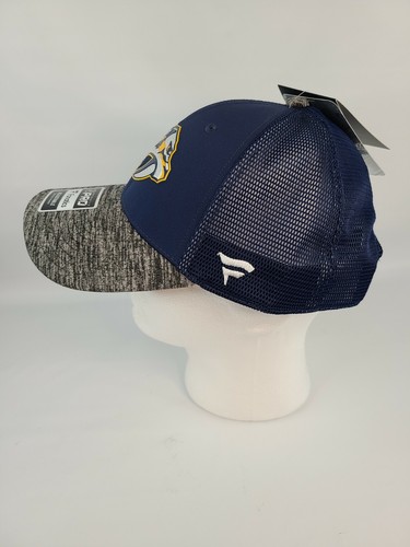 Nashville Predators NHL Second Season Cap Snapback Navy Heathered Gray Bill Hat - Picture 4 of 8