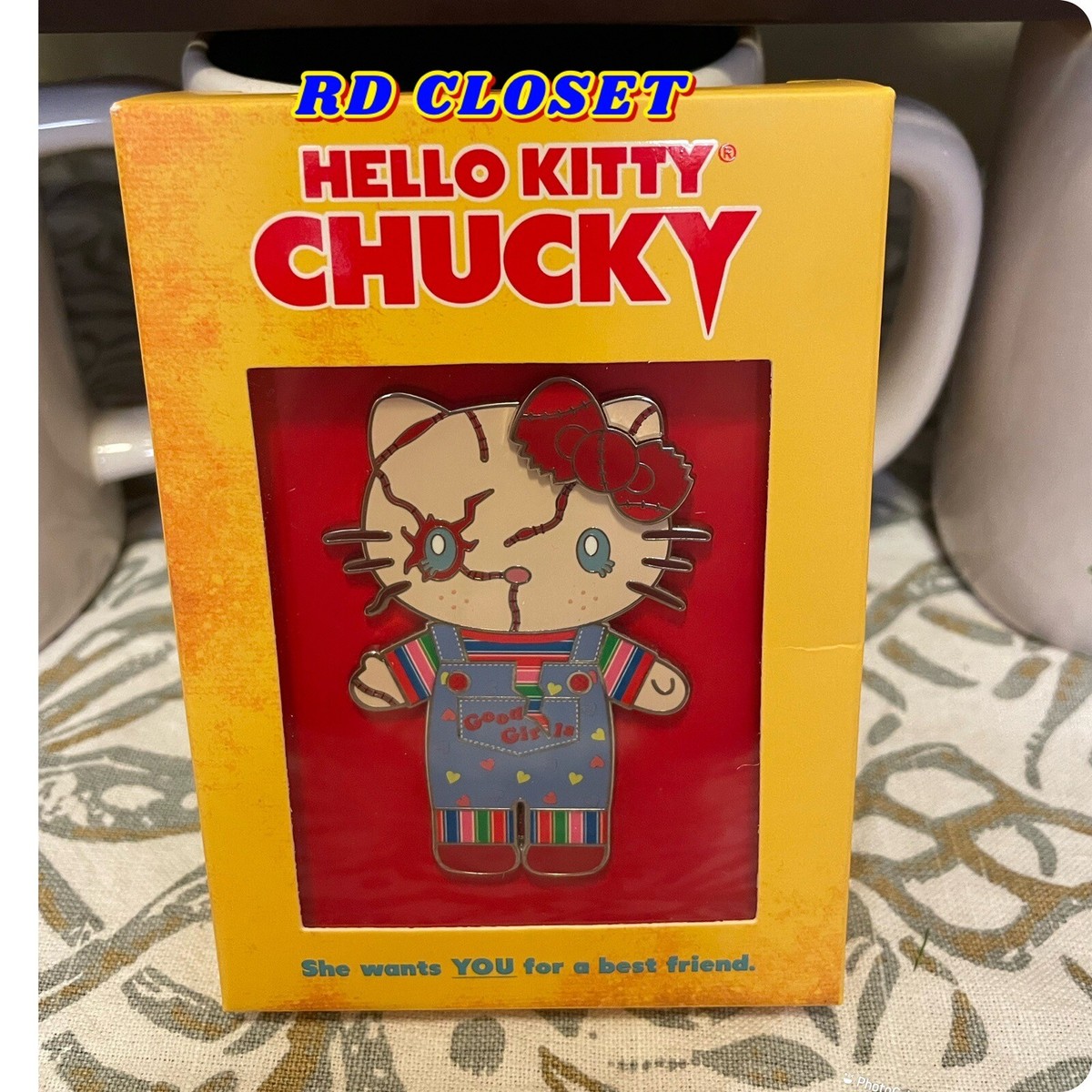 Universal Studios Hello Kitty Chucky Pin | eBay