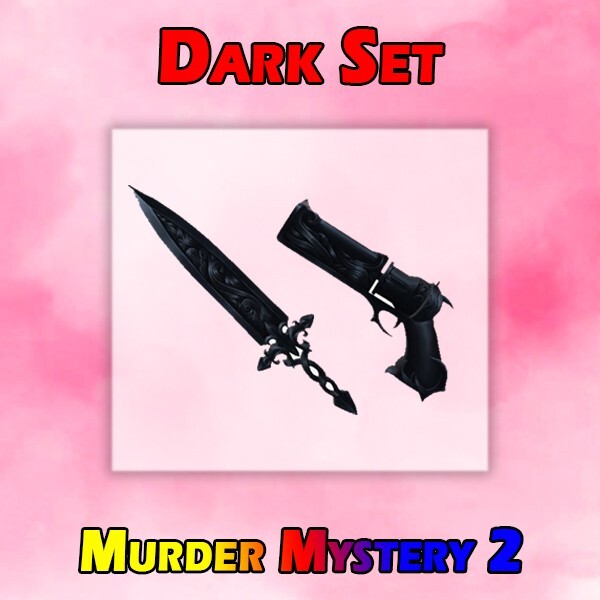 Roblox MM2 Murder Mystery 2 ✨Dark Set✨ (Darksword + Darkshot 