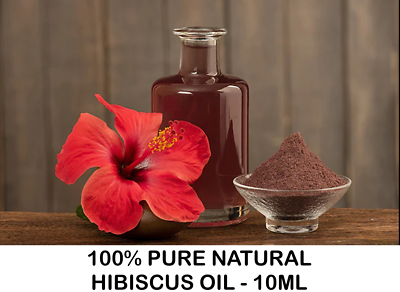 Huile 100% Pure De Graines D'Hibiscus Cocos Cosmetics - 2 Fl Oz - Pour Croissance & Soin Des Cheveux - Bio, Vegan