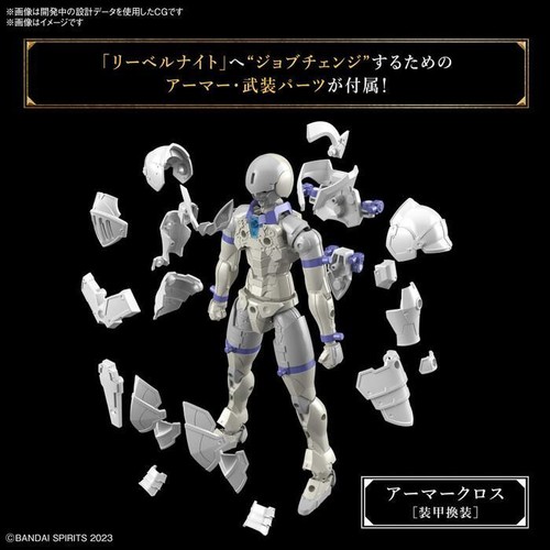 GUNDAM 30MF / 30 MINUTES FANTASY - Liber Knight Model Kit Bandai - Foto 8 di 13
