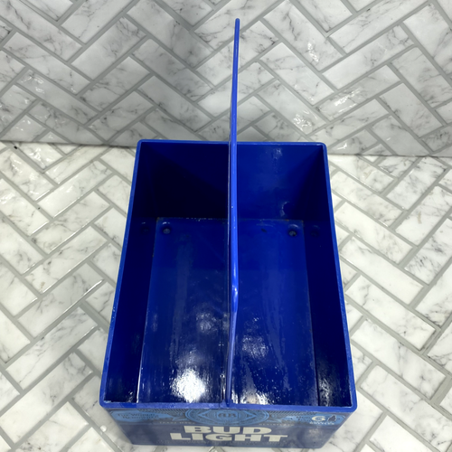 Bud Light Beer Condiment Caddy Bottle/Can Holder Blue Plastic. - Picture 4 of 5