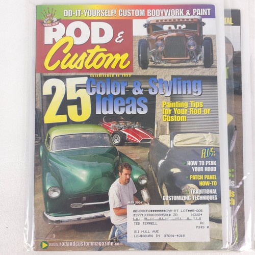 7 ROD & CUSTOM Magazine Issues 2000–2005 Hot Rod Tips V8 Flathead Custom Car - Picture 7 of 8