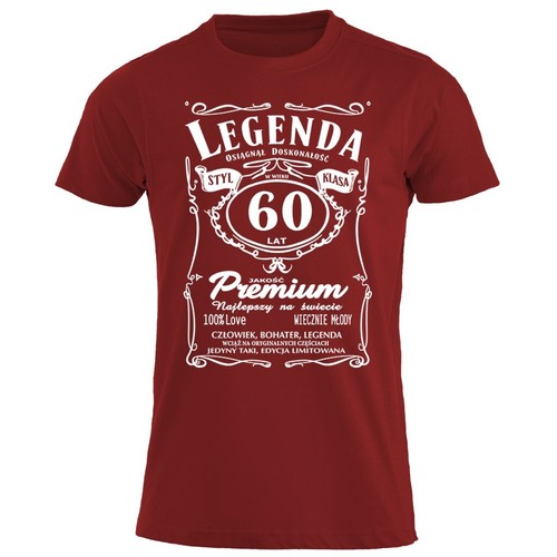 60 lat urodziny Legenda Smieszna Koszulka camiseta pulida Prezent Dla Mezczyzn PL - Imagen 19 de 20