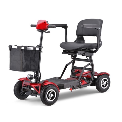 Optional Folding 4 Wheel Electric Mobility Scooter Portable Motorised Scooters - Picture 2 of 17