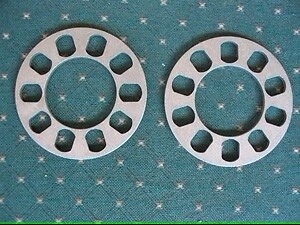 2 Wheel Spacers from 5x4.5 to 5x5 Bolt Pattern Range 3/16" Thickness - Bild 1 von 1