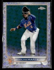 2022 Topps Chrome Logofractor Edition #29 Starling Marte card