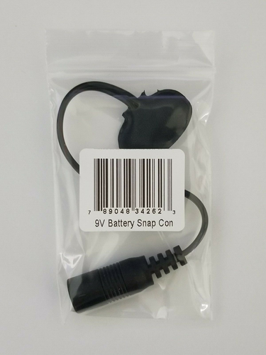 9V Batterie Eliminator Stecker - Konvertieren Sie 9 Volt betriebene Geräte in Wandadapter - Bild 5 von 5