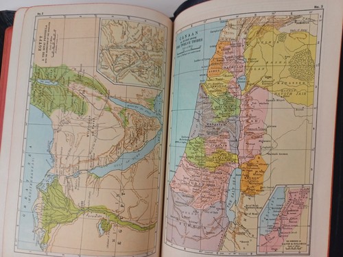 Holy Bible Teachers Edition KJV Self Pronouncing Leather Concordia VTG - Picture 13 of 17