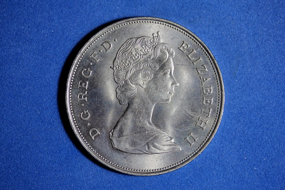 1981 UK National Westminster Bank Royal Wedding Copper-Nickel 25 Pence #M24521 - Image 2 of 3