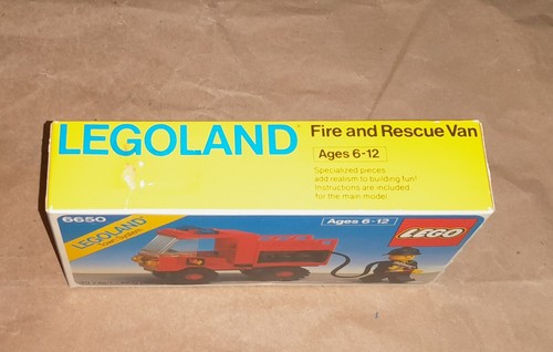 Lego Legoland Classic Town 6650 FIRE AND RESCUE VAN mint in sealed box!! - Foto 2 di 6