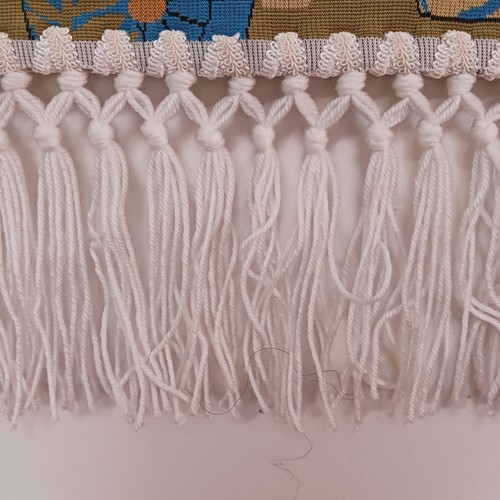 Wandbehang Wandteppich Frauen Störche 18" Fransen - Bild 5 von 6