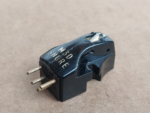 Vintage Shure M3D Stereo Phono Cartridge And Stylus