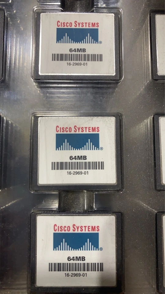 16-2969-01 Cisco 64MB CompactFlash CF Flash ATA Memory Card - Image 2 of 3