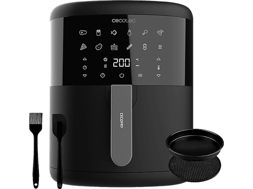 Freidora de aire - Cecotec Cecofry Bombastik 6000 Full, 1700 W, 6 L, Negro - Imagen 2 de 11