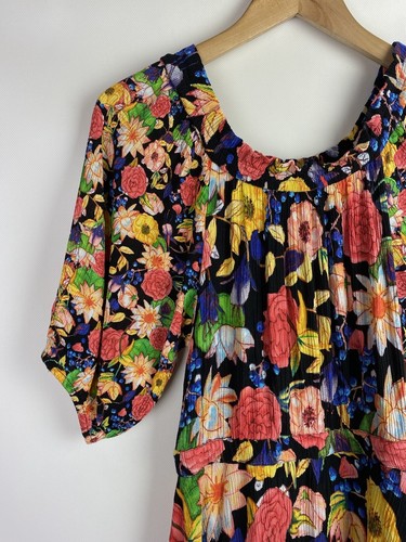 Vestido de patrón floral de las señoras Desigual tamaño ~ M - Imagen 5 de 16