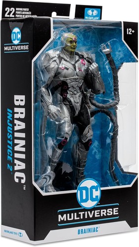 McFarlane Toys - DC Multiverse Brainiac (Injustice 2) 7in Action Figure - Picture 10 of 11