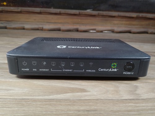 CenturyLink ZYXEL PK5001Z Wifi 4-Port Modem Router with Plug - Picture 3 of 11