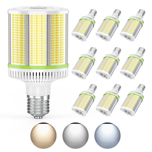 10X 80W LED Corn Bulb E39 Mogul Base Warehouse Shop Light Adjustable 5700K~4500K - Picture 1 of 18