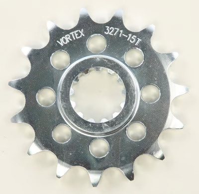 VORTEX 3271-15 520 Pitch Front Sprocket Yamaha FZR 750 1000 FZ6 YZF-R6 YZF-R6S - Picture 2 of 4