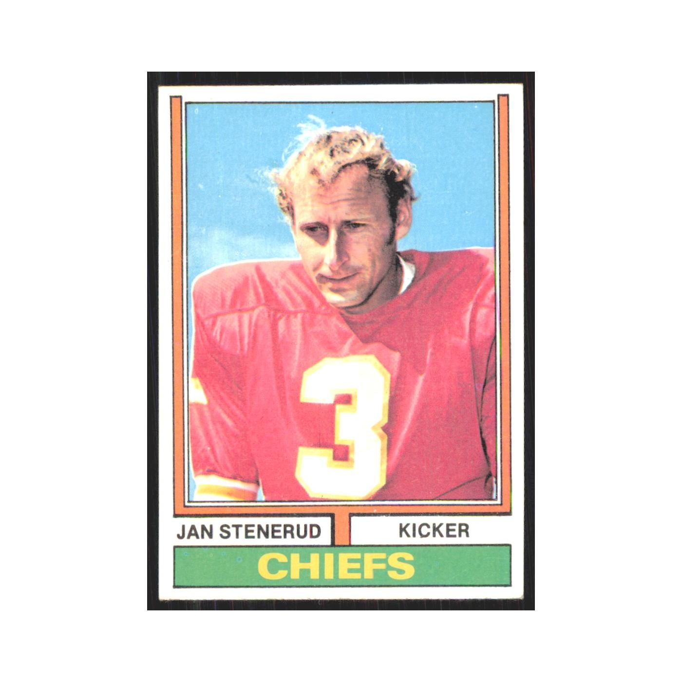 1974 Topps Jan Stenerud Chiefs #355.0