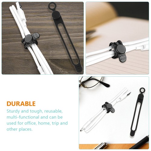 10 Pcs Line Processor Set Wire Organizer Cord Organizers for Electronics - Afbeelding 9 van 12