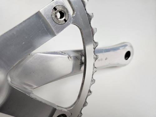 Sugino 75 NJS 165mm 144bcd Track Crank With Specialties TA 49T Competition C/R - Picture 5 of 8