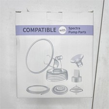Compatible with Spectra Pump Parts Replacement Kit Set, Clear/White