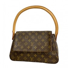 Louis Vuitton Monogram Mini Looping Shoulder Bag M51147 Brown Women's GZl1cwe1