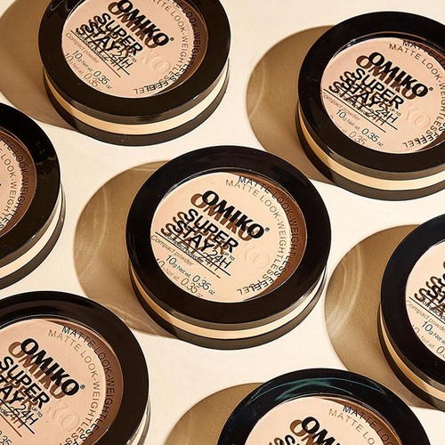 Gepresstes Puder wasserfest langanhaltend - vollflächig abdeckend-kompaktes O8V7 - Picture 11 of 20