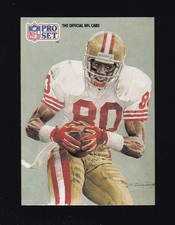 1991 Pro Set Jerry Rice #379 San Francisco 49ers