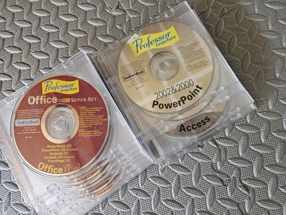 Professor Teaches Office 2000- 2002-2003 set. 16 cds - Image 4 of 4