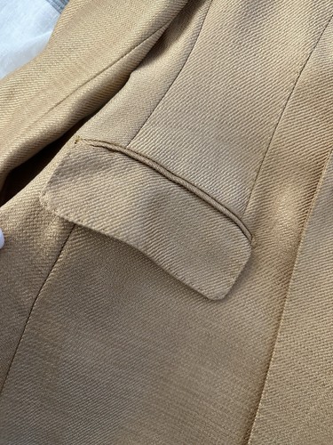 New Authentic Tagliatore Women’s Blazer Golden Gold Jacket IT44 AUS 10 RRP$1,240 - Foto 16 di 17