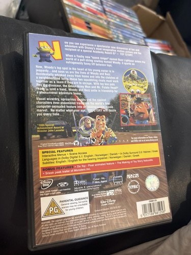 Disney Pixar Toy Story DVD - Picture 3 of 3