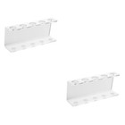 Set of 2 Test Tube Holder Hydroponic Rack Display Stand for Tubes