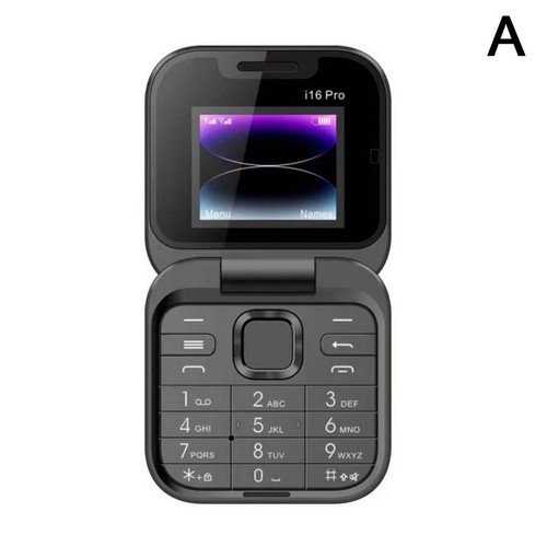 NEW New Mini Flip Mobile Phone 2 SIM Card Small Display Cell Foldable A0Q3 - Picture 11 of 14