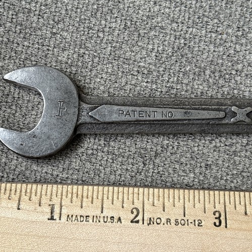 Vtg U.S.A Nickel-Molybdenum X Open End Wrench 97325 9/16”-1/2” - Picture 6 of 7