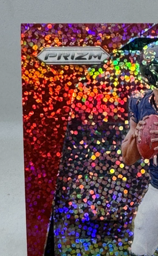 Caleb Williams 2024 Prizm Rookie #301 Red Sparkle Prizm SP Chicago Bears RC - Picture 3 of 10