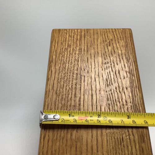 Blocco coltelli in legno Cutco 4 slot conservazione rovere made in USA - Foto 8 di 9