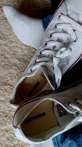 Converse Chuck Taylor All Star in 49 in weiß. NEU im Originalkkarton 😉  - Bild 5 von 11