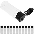  12 Stück Salzstreuer, 100 ml, Küchengewürzflasche, Mehrzweck-Gewürzglas,