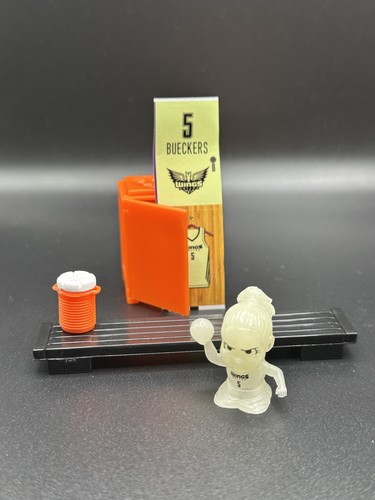 2025 WNBA TeenyMates PAIGE BUECKERS Glow In The Dark W/Locker & Label 1:64