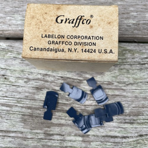 NEW Vintage Graffco Blue Tab Metal Signals Box of 100 Made in USA READ - Picture 8 of 8