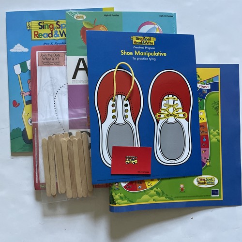 Singzauber Lesen Schreiben, Spiele, Matten, Karten Vorkindergarten mit Lehrerhandbuch