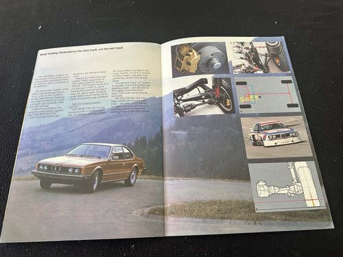 1977 BMW 633CSi 6er Coupe Prospekt E24 '77 633 CSi US Deluxe Verkaufskatalog - Bild 8 von 9
